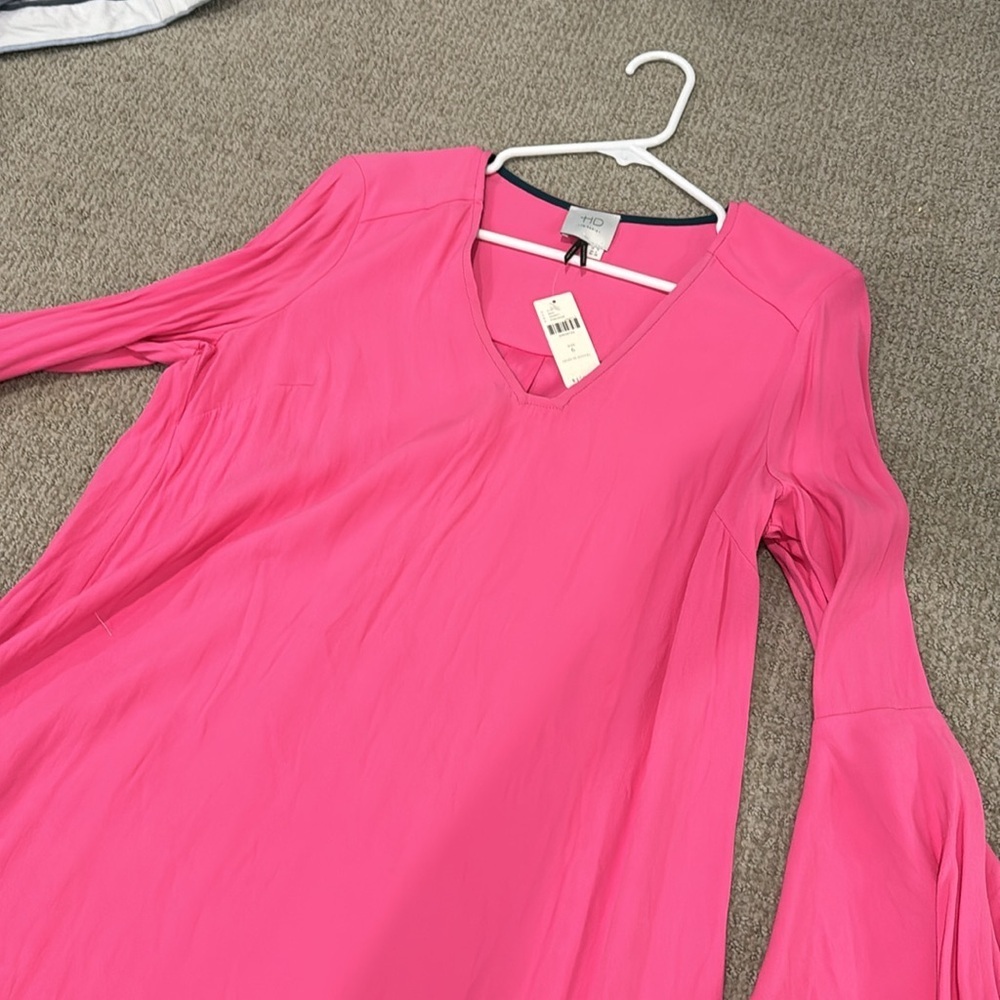 Anthropologie HD Paris bell sleeve shift dress - Picture 3 of 4